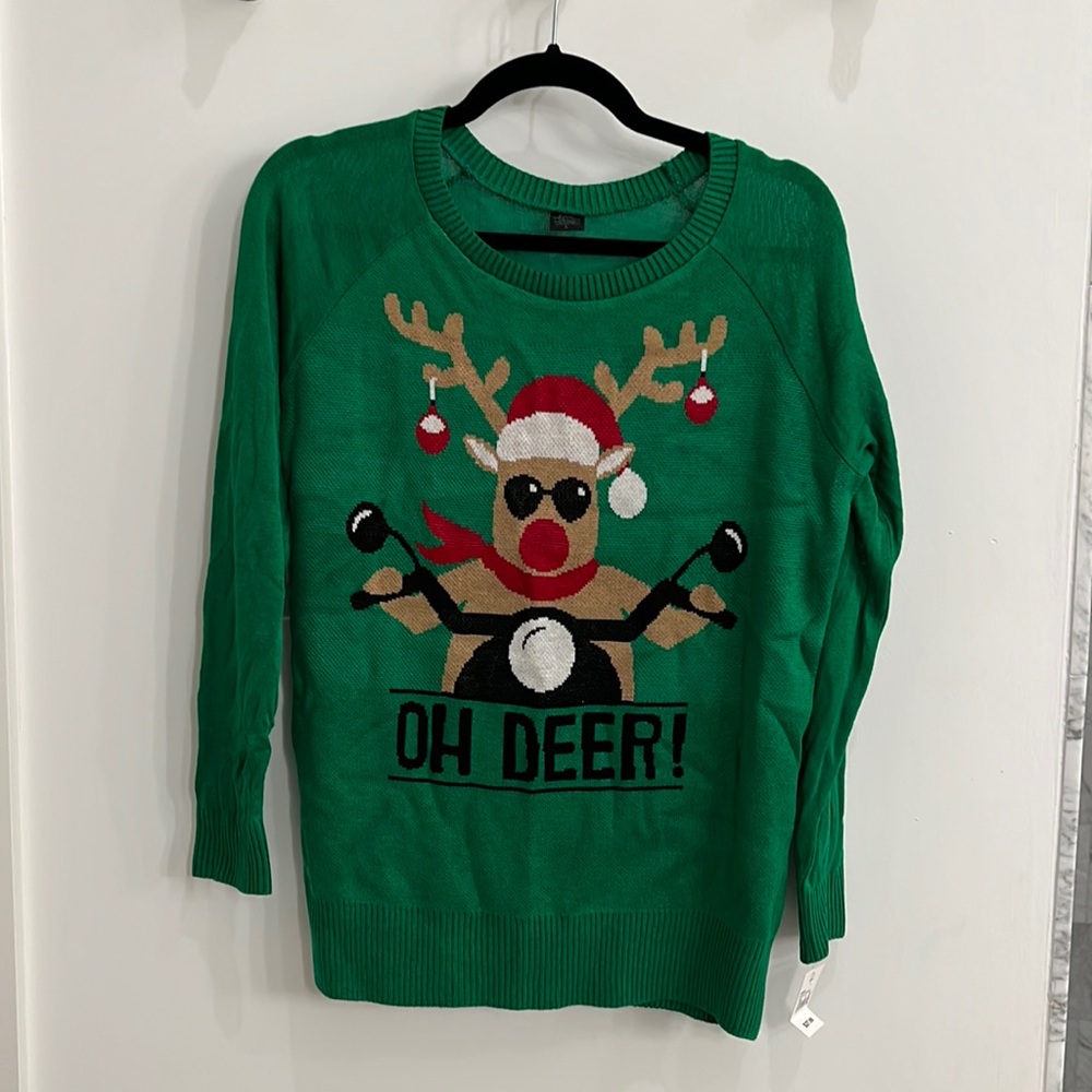 Oh deer Christmas sweater